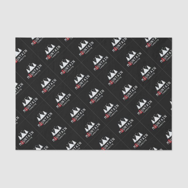 Papel De Seda acampada de montaña (Anverso)