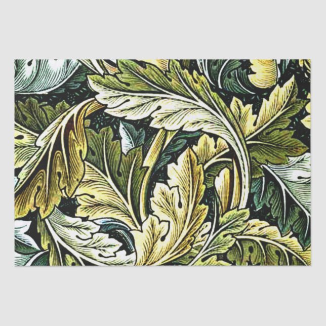 Papel De Seda Acanthus, William Morris, (Anverso)