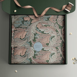 Papel De Seda Acanthus William Morris Art Nouveau Floral Antiguo