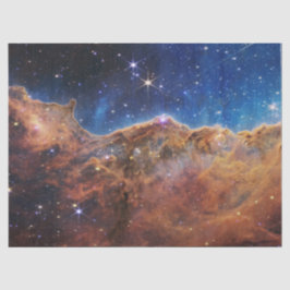 Papel De Seda Acantilados cósmicos Telescopio web Carina Nebula