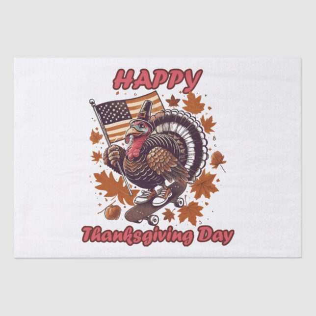Papel De Seda Acción de Gracias 2023 (Anverso)