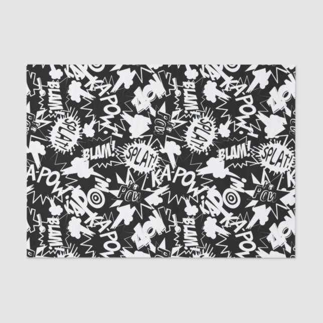 Papel De Seda Acciones de historietas (Anverso)