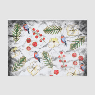 Papel De Seda Acerca de los Navidades en el pergamino