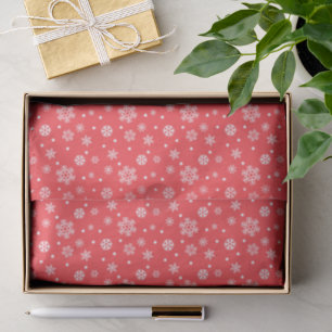 Papel De Seda Acondicionamiento de regalo de vacaciones rojo y b