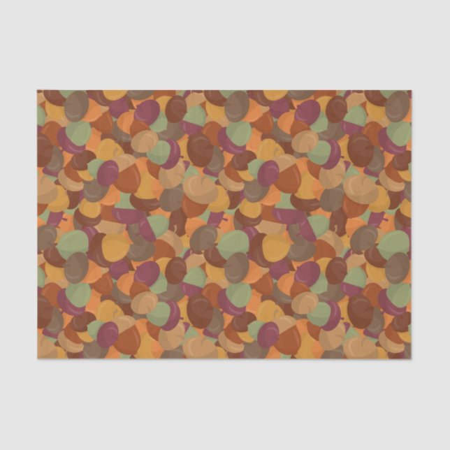 Papel De Seda Acorn Camo (Anverso)