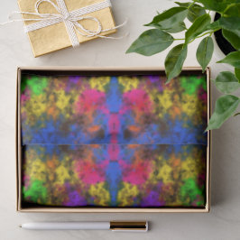 Papel De Seda Acrylic Neon Colors Paint Splatter Splash Abstract