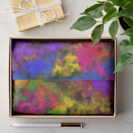 Papel De Seda Acrylic Neon Colors Paint Splatter Splash Abstract