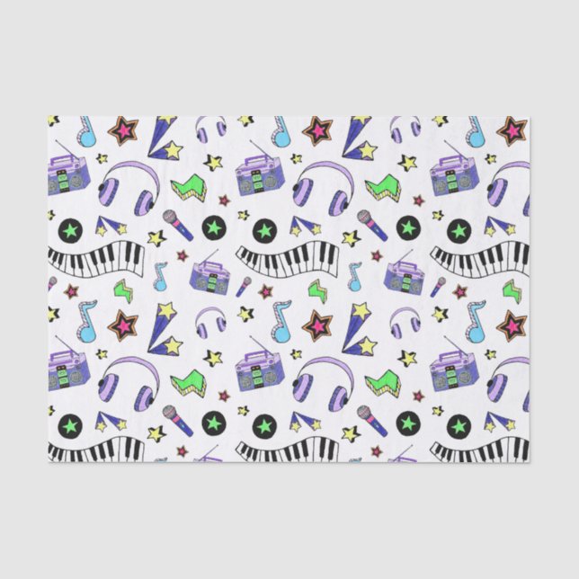 Papel De Seda Activar la música (Anverso)