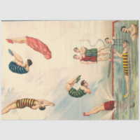 Acto de circo de los bañistas masculinos de Hawaii