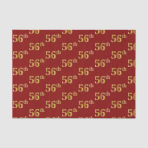 Papel De Seda Acto Red, Faux Gold 56 (56º)