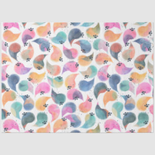 Papel De Seda Acuarela de piel de pescado