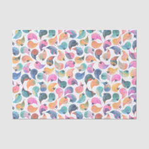 Papel De Seda Acuarela de piel de pescado