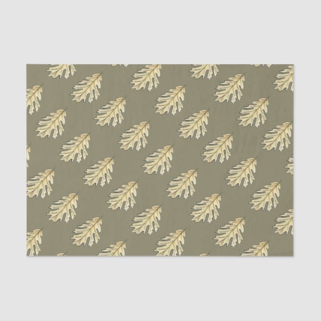 Papel De Seda Acuarela de roble (Anverso)