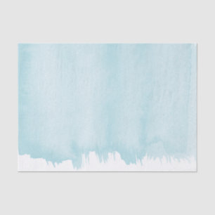 Papel De Seda Acuarela del azul de océano