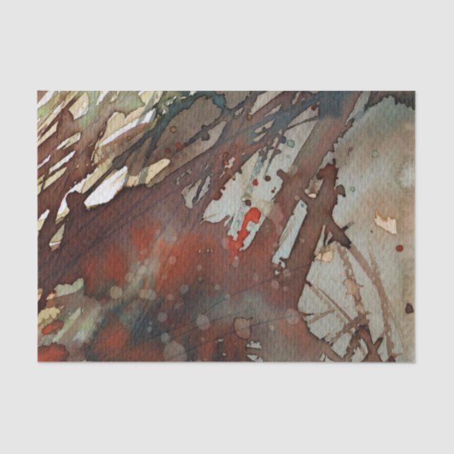 Papel De Seda acuarela del fondo (Anverso)