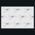 Papel De Seda Acuarela Llama Kids Birthday Fiesta<br><div class="desc">Papel higiénico del Partido del Cumpleaños de la Llama Cuta.</div>