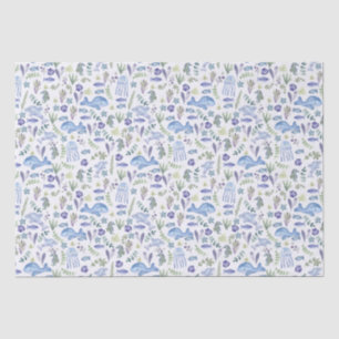 Papel De Seda Acuarela moderna Sealife