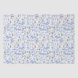 Papel De Seda Acuarela moderna Sealife 