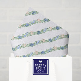 Papel De Seda Acuarela Navidades costeros Garland