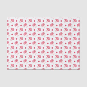 Papel De Seda acuarela setas rojas lindas y puntos de polka