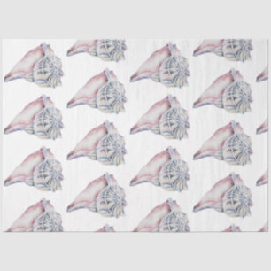 Papel De Seda Acuarela submarina SeaShell Series Design 15