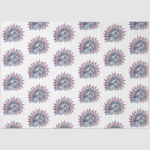 Papel De Seda Acuarela submarina SeaShell Series Design 24