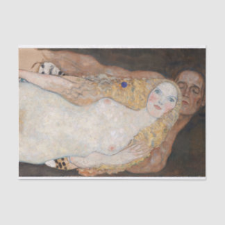 Papel De Seda Adam y Eve de Gustav Klimt