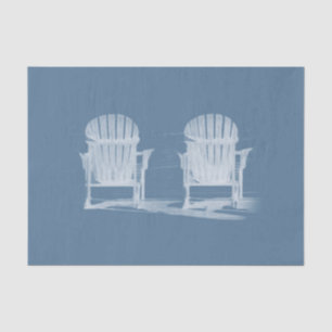 Papel De Seda Adirondack Beach Chasis de Rústico Blanco Claro