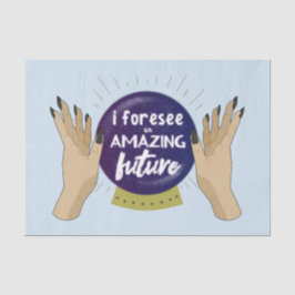 Papel De Seda Adivino, bola de cristal psíquica, mágica