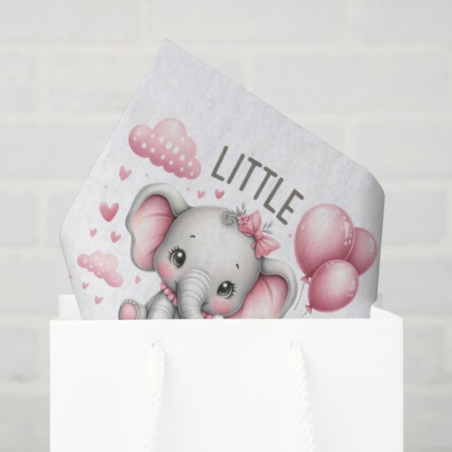 Papel De Seda Adorable Girl Little Peanut  (Bolsa de regalo)