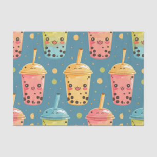 Papel De Seda Adorable Kawaii Boba Bebe Design