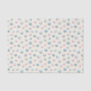 Papel De Seda Adorno de Bola de Disco Glam Pastel Árbol de Navid