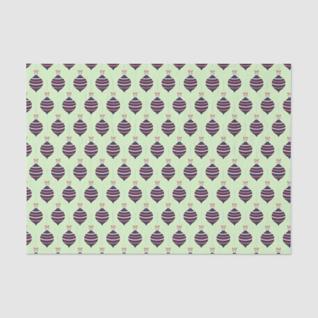 Papel De Seda Adorno rosa y azul (Anverso)
