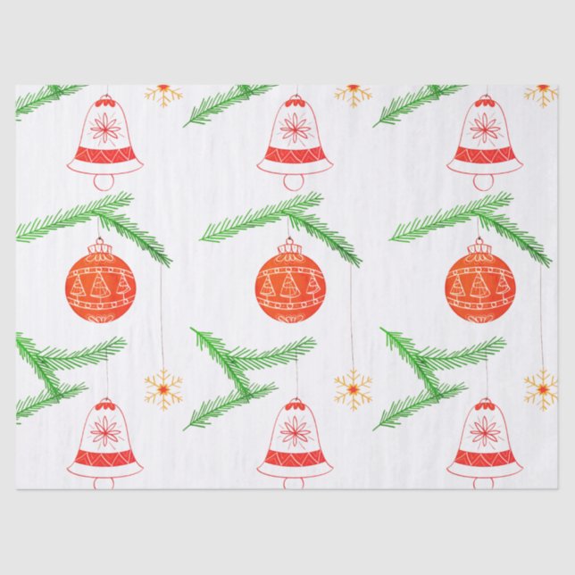 Papel De Seda Adornos (Anverso)