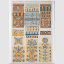 Papel De Seda Adornos antiguos de Nínive y Persia por Owen Jones