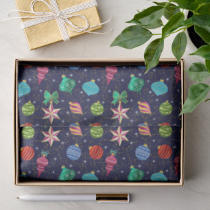 Papel De Seda Adornos de Navidad Elegantes