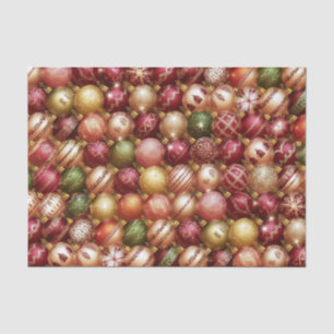Papel De Seda Adornos Elegantes para Árbol de Navidad para las F
