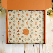 Adornos Navideños Vintage Boho Sage y Marrón 