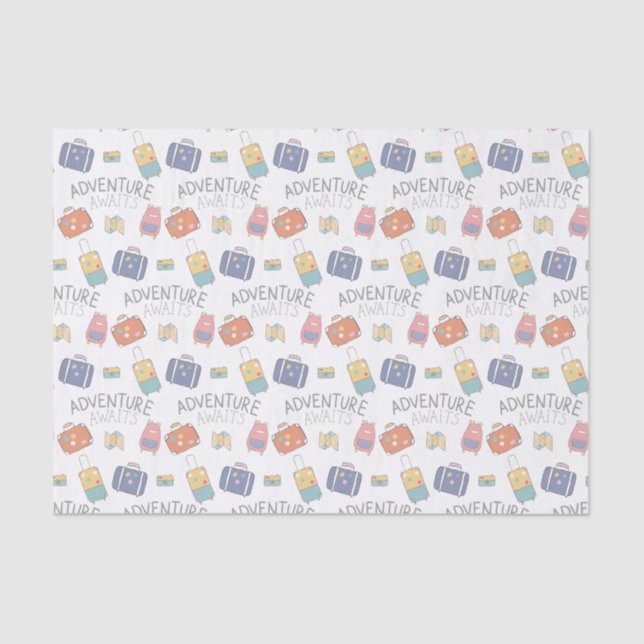 Papel De Seda Adventure Awath Tissue Paper (Anverso)