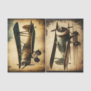 Papel De Seda Aeronaves antiguas