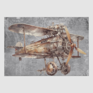 Papel De Seda Aeronaves de Steampunk