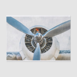 Papel De Seda Aeronaves Douglas DC-3. Hélice