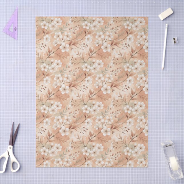 Papel De Seda Aesthetic cherry blossoms (Artesanía)