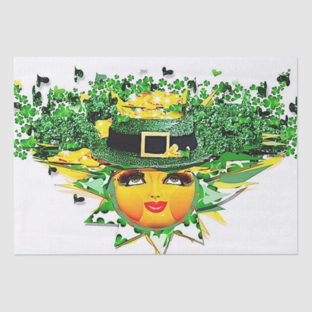 PAPEL DE SEDA ¡AFORTUNADO SOL! (Anverso)