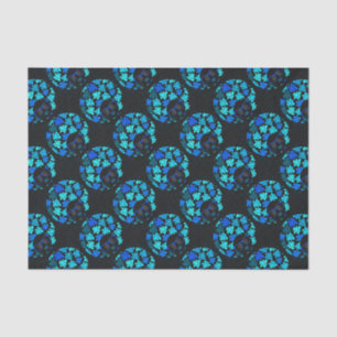Papel De Seda Afro Diva Azul 