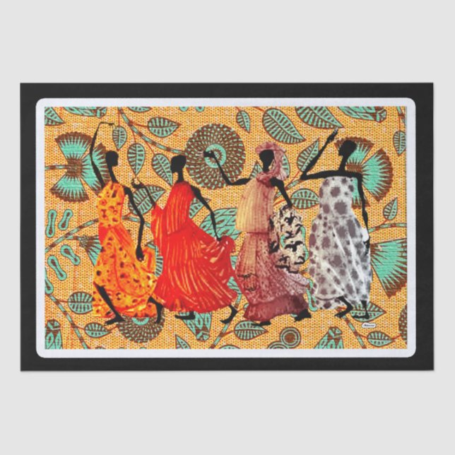 Papel De Seda Afrocéntrico (Anverso)