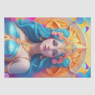 Papel De Seda Afrodita, diosa griega, en su esplendor