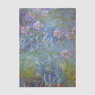 Papel De Seda Agapanthus de Claude Monet