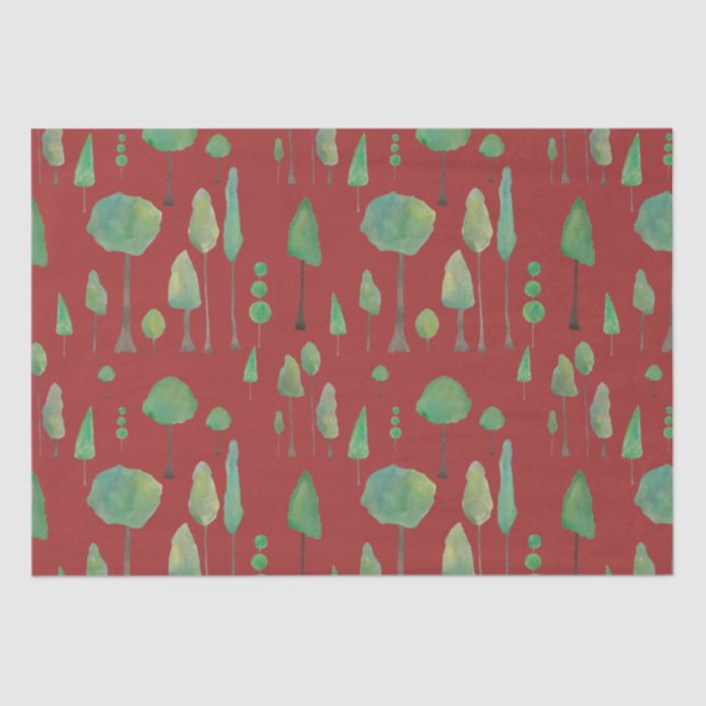 Papel De Seda Agradables acuarelas (Anverso)