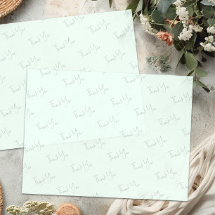 Papel De Seda Agradezco a Text Business Tissue Paper